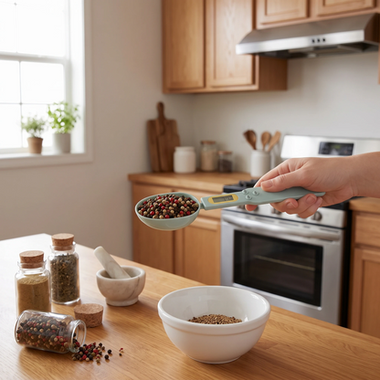 Measuring Spoon Scale - Precision for Healthy Cooking!